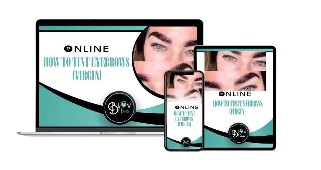 How to Tint Virgin Brows Online Training Course