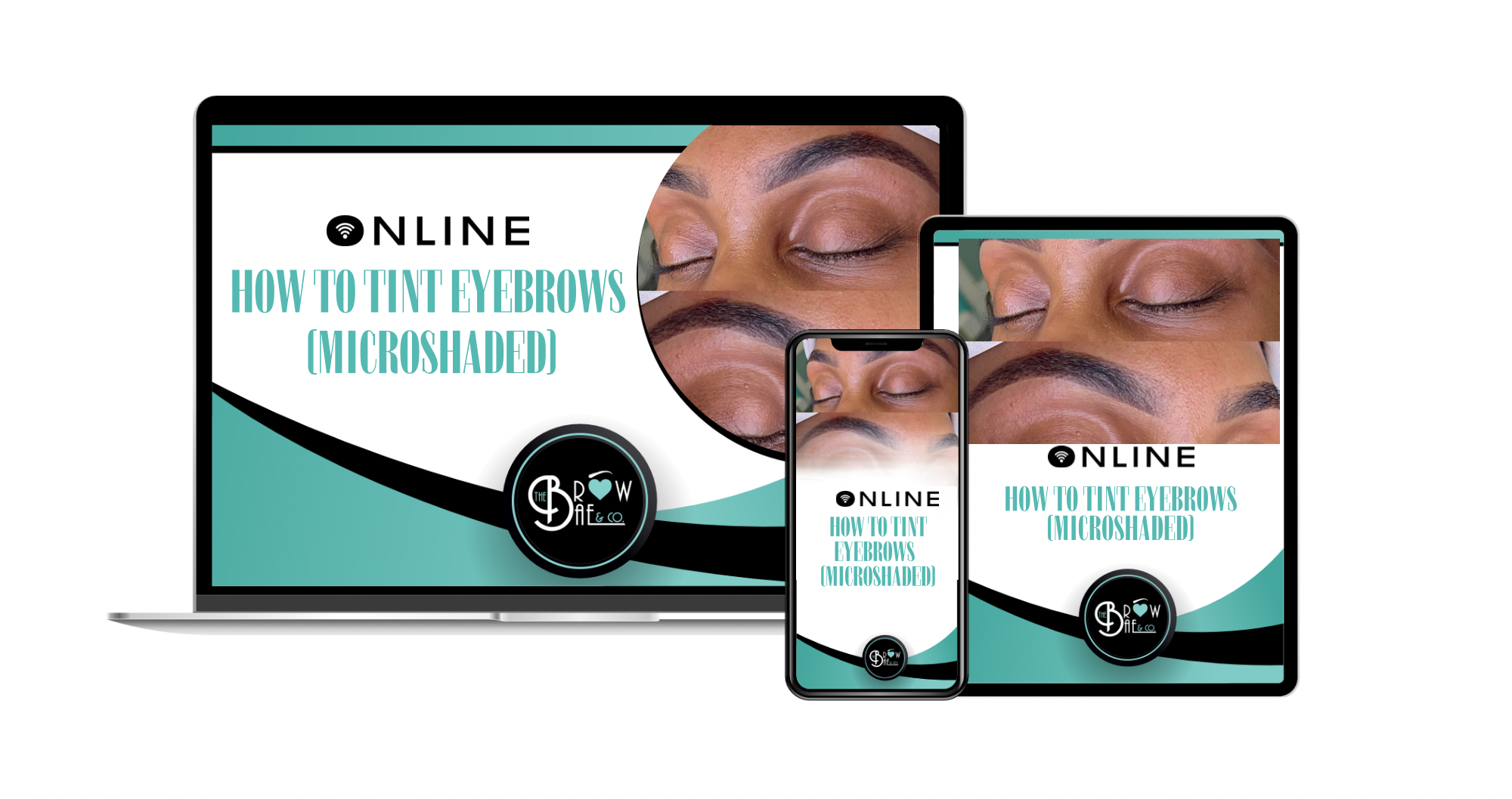 TBBWAY™️ How to Tint Microshaded Brows Online Training Course